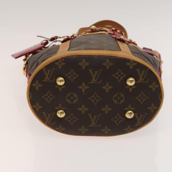 LOUIS VUITTON Monogram Ruby Neo Bucket Tote Bag Red M95613 - Picture 10 of 16